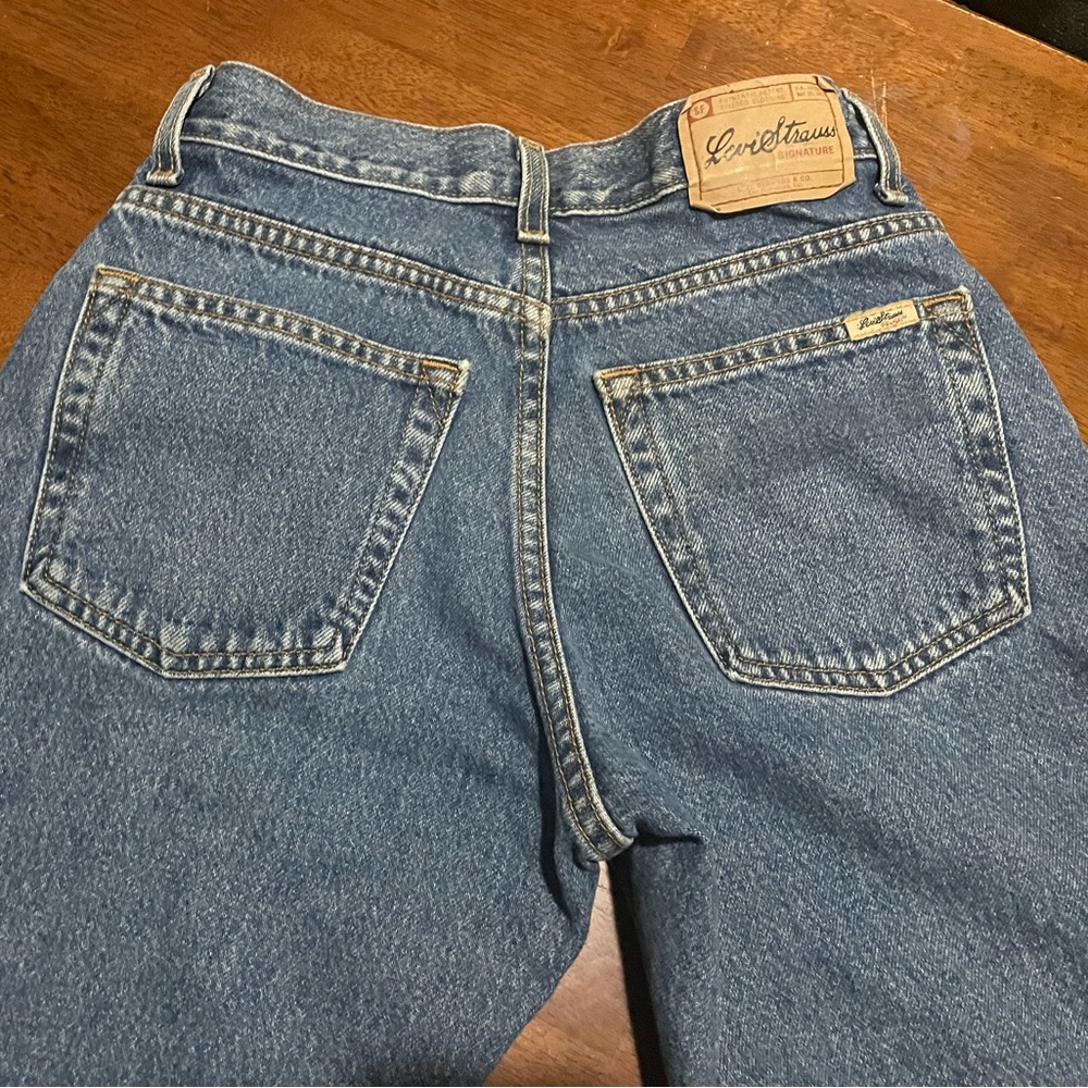 Signature By Levi Strauss Slim Straight Jeans Boys Size 14 (May also got W sz26)
